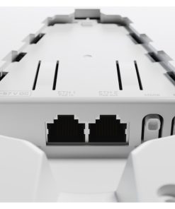 Mikrotik cAP XL ac, 710 MHz CPU, 128MB RAM, 2×GLAN (1×PoE-out), 2.4Ghz/5GHz 802.11b/g/n/an/ac, zidna/stropna montaža, RouterOS L4, PSU, PoE injector
