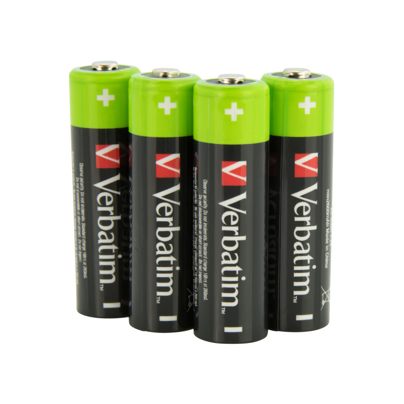 Verbatim AA-LR6 Mignon punjiva baterija NiMH,2500mAh (4 komada)