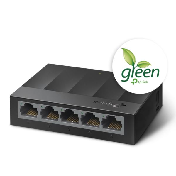 TP-Link 5-Port 1GbE RJ45 Plastic Deskto Switch