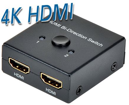 Transmedia HDMI 4K bidirectional Splitter Switch