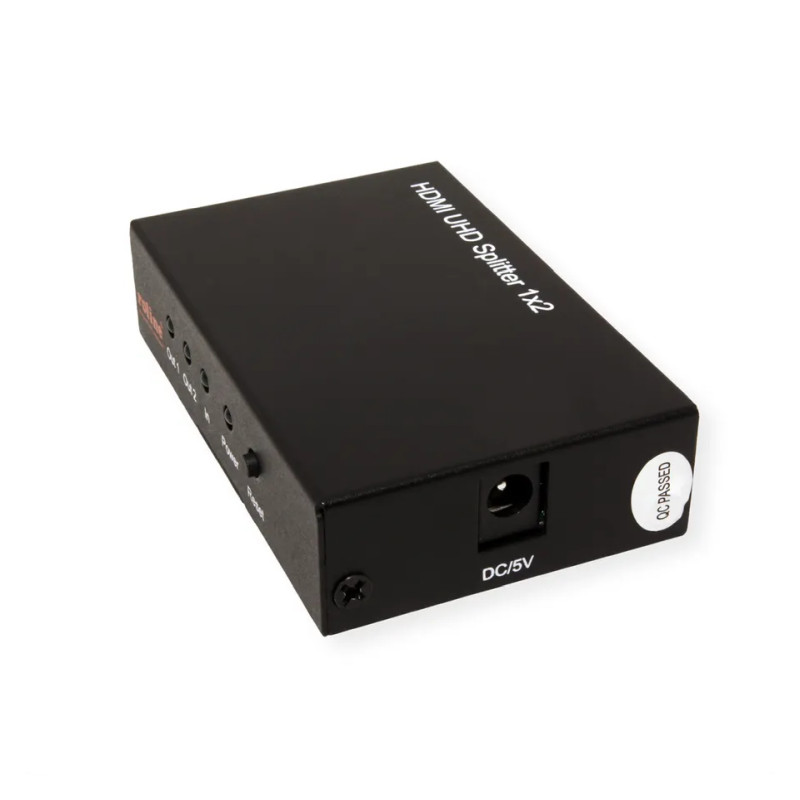 Roline HDMI dvosmjerni razdjelnik, 4K/60Hz (1 ulaz/2 izlaza)
