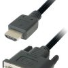 Transmedia Monitor Cable DVI HDMI 1m