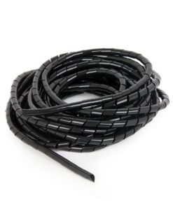 Gembird 12 mm spiral cable wrap, 10 m, black