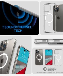 Spigen Ultra Hybrid MagSafe, zaštitna maska za telefon, bijela - iPhone 14 Pro Max