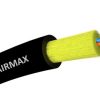 NFO Fiber optic cable AIRMAX microADSS 2F, G.657A2, 3mm, TPU, 1m