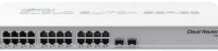 MikroTik Cloud Router Switch 24xGbE 2xSFP cage