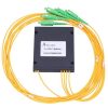 NFO Fiber Optic PLC Splitter, 1:4, ABS Module, SM, G657A1, 1,5m, SC APC