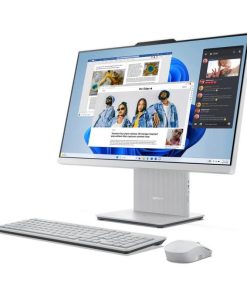 Lenovo IdeaCentre AIO 27ARR9 27" FHD, AMD Ryzen 7 7735HS, 32GB DDR5, 1TB SSD, Radeon, WiFi/BT, tipk/miš, Win 11 Pro, Cloud Grey