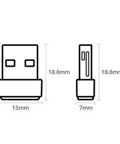 TP-Link AC600 Archer T2U Nano bežični Dual-Band USB2.0 adapter 200Mbps/433Mbps (2.4GHz/5GHz), 802.11a/b/g/n/ac, WPA2/WPA