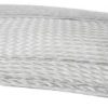 Transmedia Nylon Cable Sleeve with Velcro, Silver