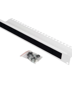 Roline 19" 1U ulazni panel za kablove, brush strip. sivi