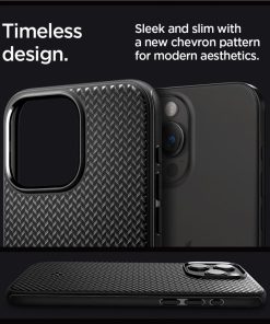 Spigen Mag Armor MagSafe, zaštitna maska za telefon, mat crna - iPhone 15 Pro (ACS06736)