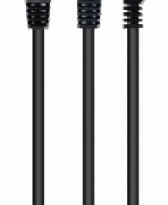 Gembird S FTP Cat.6A LSZH patch cord, black, 0,25 m