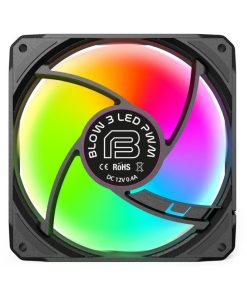 Bit Force BLOW PWM 3 LED PC hladnjak za kućište 120×120mm, šareni
