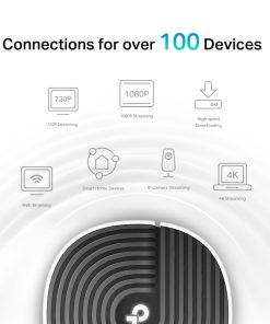 TP- Link AC1900 Deco S7 (2-pack) Mesh Wi-Fi, Dual-Band, 600 Mbps/1300 Mbps (2.4GHz/5GHz), 3×LAN, 3×interna antena, Deco App