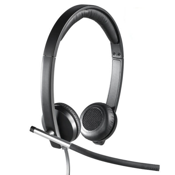 Logitech H650e stereo slušalice sa mikrofonom, USB (981-000519)