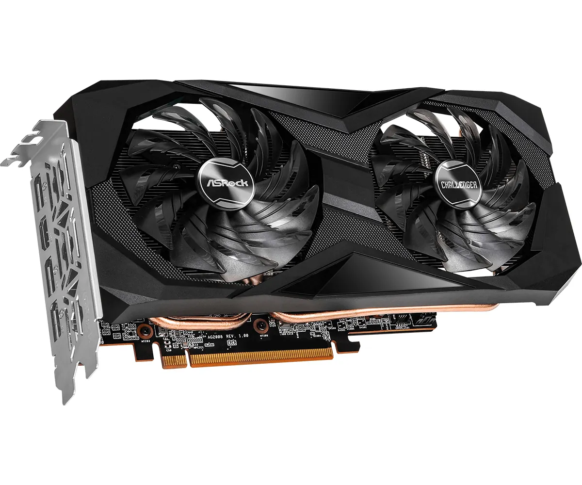 ASRock AMD Radeon RX 7600 Challenger 8GB GDDR6/128-bit, PCIe 4.0, 1× HDMI/3× DP