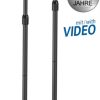 Transmedia 2 height-adjustable speaker stands