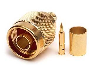 MaxLink VF konektor N male gilded for H155, RF240