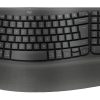 Logitech Wave Keys, ergonomska tipkovnica, grafit