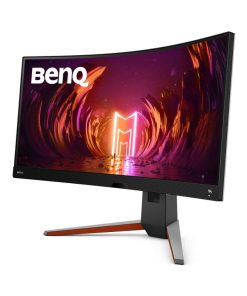 BenQ 34" EX3410R WQHD (3440×1440) VA 21:9 zakrivljeni 1000R, HDRi, 144Hz, 1ms, 400 cd/m2, 3000:1, 2×HDMI, DP, 2×USB-A 3.0, USB-B, PIP/PBP, zvučnici+woofer, HAS, crni