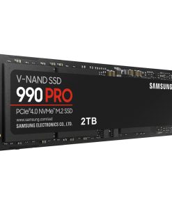 Samsung 990 Pro 2TB NVMe PCIe 4.0 M.2 SSD, R/W: 7450/6900 MB/s, (MZ-V9P2T0BW)