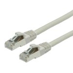 Roline VALUE S/FTP (PiMF) mrežni kabel oklopljeni Cat.6 (LSOH), 3.0m, sivi