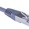 Masterlan patch cable FTP, Cat5e, 0,25m, gray