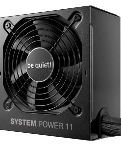 Be Quiet 450W System 11, ATX 3.1 80+ BRONZE, 2×PCIe, 5×SATA, 20+4-pina, 120mm ventilator, crno
