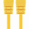 Gembird CAT5e UTP Patch cord, yellow, 1 m