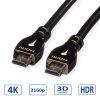 Roline HDMI Ultra HD kabel sa mrežom, M/M, 15m