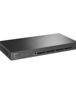 TP-Link 16-Port Omada JetStream Managed preklopnik (Switch) 10GE SFP+ L2+, 16×10G SFP+, RJ45/Micro-USB Console Port, 1U 19" Rack-mount