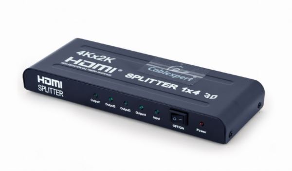 Gembird HDMI splitter, 4 ports
