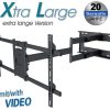 Transmedia Full-Motion XL Bracket for LCD Monitor 42“ - 90“
