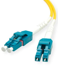 Roline optički kabel 9/125µm LC/LC singlemode Duplex, LSOH, OS2, 5.0m, žuti
