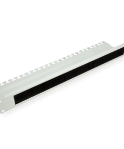 Roline 19" 1U ulazni panel za kablove, brush strip. sivi