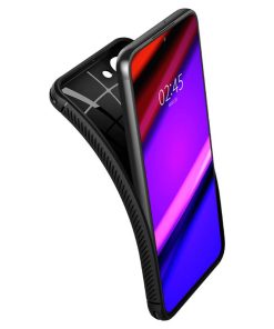 Spigen Rugged Armor, zaštitna maska za telefon, mat crna - Samsung Galaxy S22