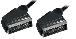 Transmedia Scart-plug to Scart-plug 1,5m