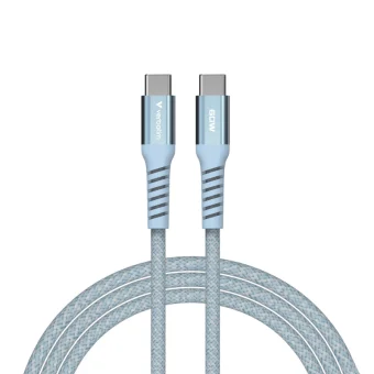 Verbatim Sync & Charge Magnetic kabel USB-C na USB-C, M/M, 60W PD3.0/QC3.0, plavi, 1.2m