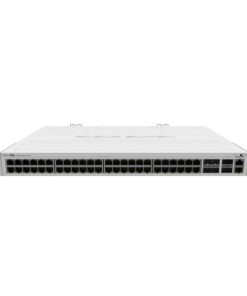 MikroTik ( CRS354-48G-4S 2Q RM) Cloud Router Switch with 48 x 1GbE RJ45 ports 4 x 10G SFP 2 x 40G QSFP ports ROS LVL5