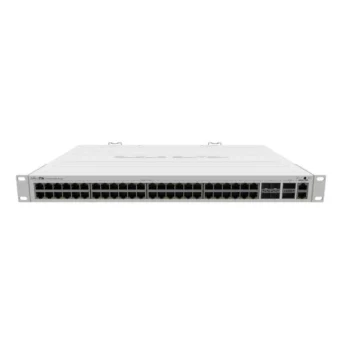 MikroTik ( CRS354-48G-4S 2Q RM) Cloud Router Switch with 48 x 1GbE RJ45 ports 4 x 10G SFP 2 x 40G QSFP ports ROS LVL5
