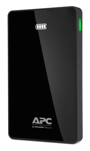 APC Mobile Power Pack, 10000mAh Li-polymer, Black