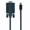 Gembird Mini DisplayPort to VGA adapter cable, black, 1.8m