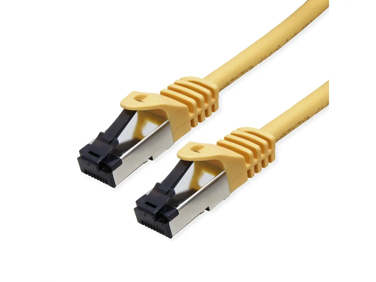 Roline VALUE S/FTP mrežni kabel Cat.8 (Class I), LSOH, stranded, 3.0m, žuti