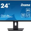IIYAMA 24" XUB2492QSU-B1 QHD (2560×1440) IPS, Pivot, 100Hz, 0.5ms, 300cd/m2, HDMI/DP, 3×USB3.2/USB-C, zvučnici
