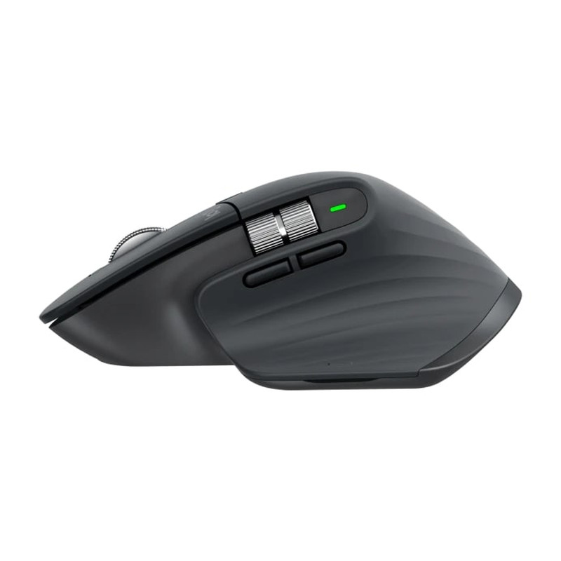 Logitech MX Master 3S Performance bežični miš, USB, Graphite (910-006559)