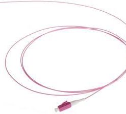 NFO Fiber optic pigtail LC, MM, OM4, 50 125, 1,5m