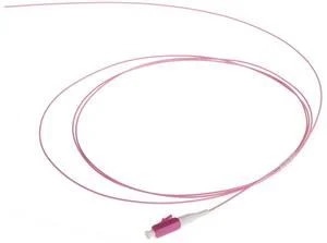 NFO Fiber optic pigtail LC, MM, OM4, 50 125, 1,5m