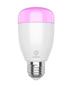 WOOX WiFi Smart LED RGB+CCT žarulja E27, 6W, 500lm, 2700K-6500K dimabilna, WooxHome app, glasovna kontrola - Alexa & Google Assistant (R5085)