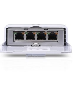 Ubiquiti NanoSwitch, outdoor 4-port Gigabit switch, PoE passthrough (N-SW)